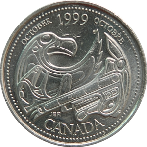 25 Cents  2천년 캐나다 역사
