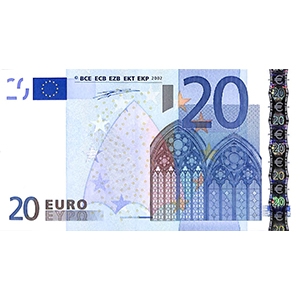 20 Euros  2002 시리즈