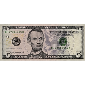 5 Dollars