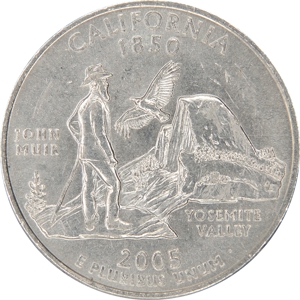 Quarter Dollar 워싱턴  캘리포니아