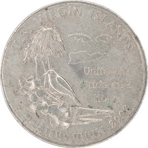 Quarter Dollar 워싱턴  버진아일랜드