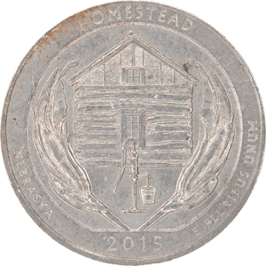 Quarter Dollar 워싱턴  홈스테드 국립 기념물, 네브래스카