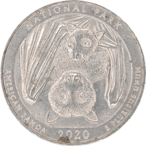 Quarter Dollar 워싱턴  국립공원, 미국령 사모아