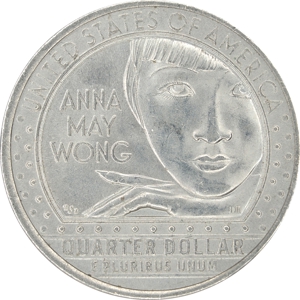 Quarter Dollar 워싱턴  안나 메이 웡