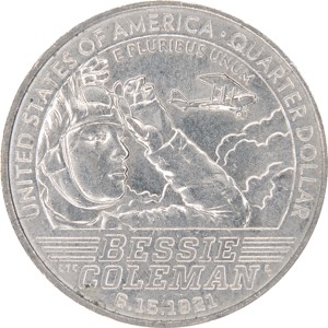 Quarter Dollar 워싱턴  베시 콜먼