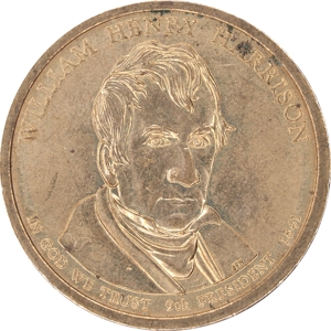 1 Dollar 윌리엄 헨리 해리슨  대통령 1달러 동전 프로그램